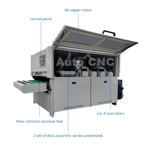 JX1300 Automatic Polishing and Sanding Machines for Kitchen Cabinet Door 2