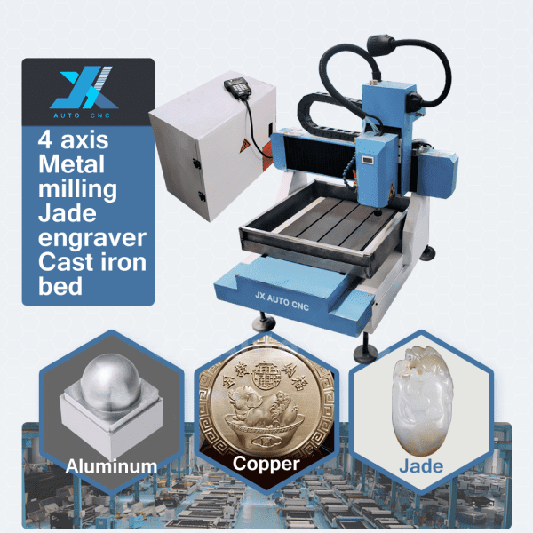 JX4040 Jade engraving milling engraver 1