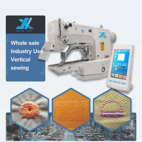 Vertical knotting cross tying industrial sewing machine (1)