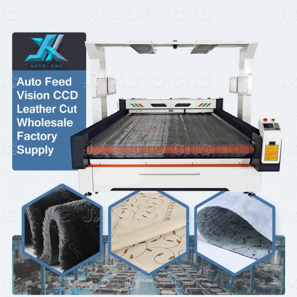 auto feeding leather fabric cloth co2 laser cutting cutter machine (3)