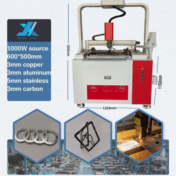 jx 6050 mini size jewelry fiber laser cutting machine for metal 3