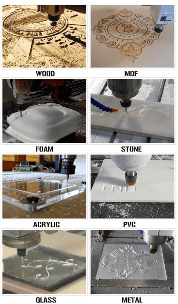 wood cnc router sample